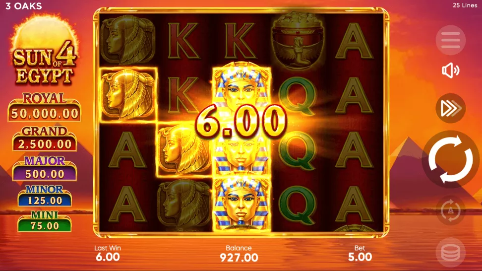 Виграш у бонусному раунді Hold & Win