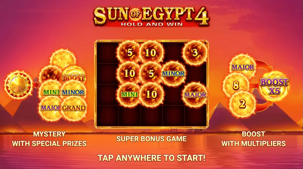 sun of egypt start game